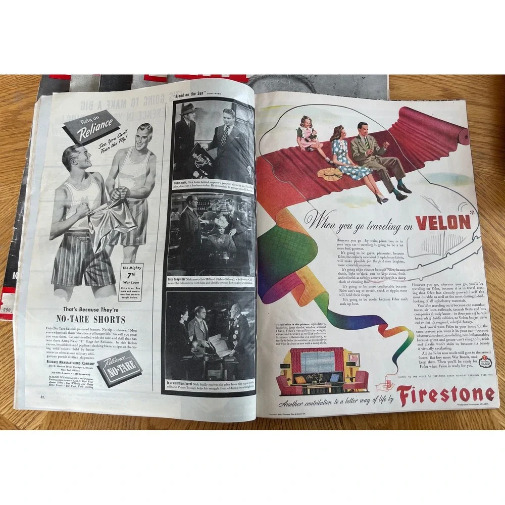 Vintage LIFE Magazine Lot 8 Issues 1940s Debutante Joanne Connelley Schlitz Ads - Picture 12 of 16